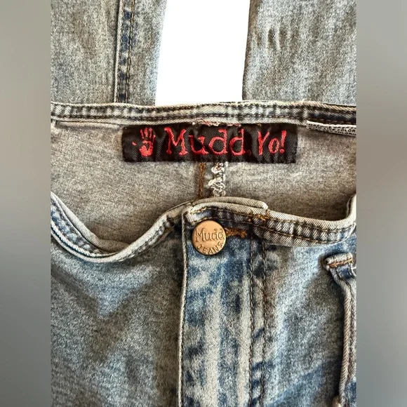 Y2K Mudd Light Blue Flare Jeans - Picture 6 of 8